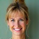 Smiling woman in her 40s
