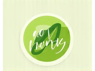 A leafy green logo with an eco-friendly symbol, representing sustainability certification.